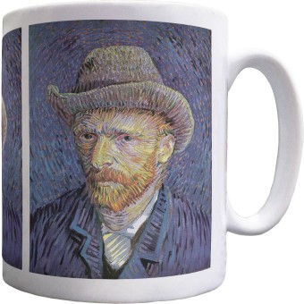 Van Gogh "Self-Portrait with Grey Felt Hat" Ceramic Mug