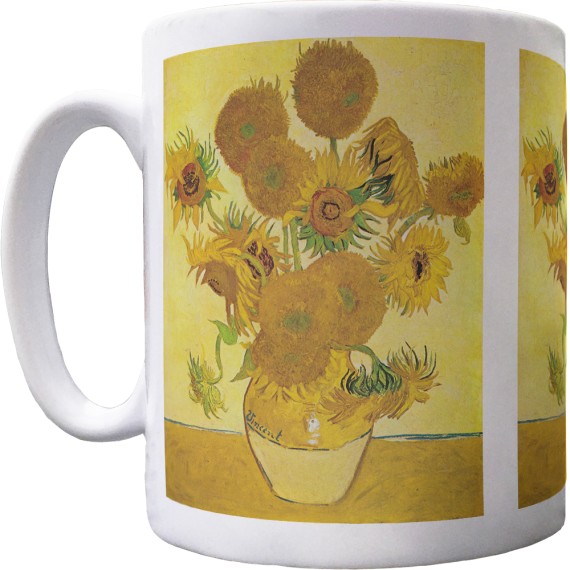 Van Gogh "Still Life: Vase with Fifteen Sunflowers" Ceramic Mug