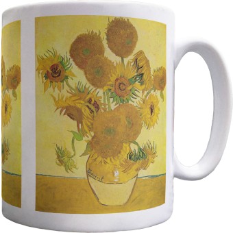 Van Gogh "Still Life: Vase with Fifteen Sunflowers" Ceramic Mug