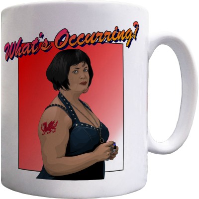 Nessa Jenkins: "What's Occurring?" Ceramic Mug