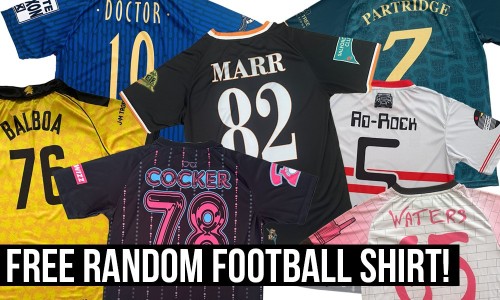 Buy Two Football Shirts & Get A FREE Random One!