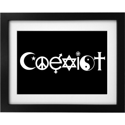 Coexist Art Print