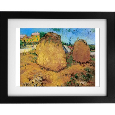 Van Gogh "Haystacks in Provence" Art Print