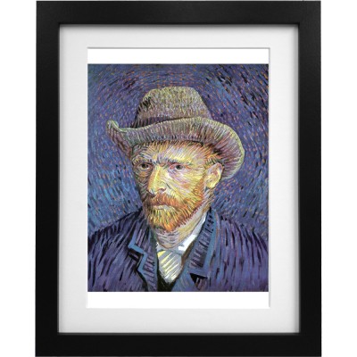 Van Gogh "Self-Portrait with Grey Felt Hat" Art Print
