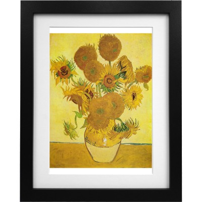 Van Gogh "Still Life: Vase with Fifteen Sunflowers" Art Print