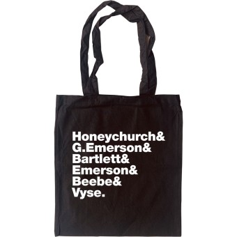 A Room With A View Line-Up Tote Bag