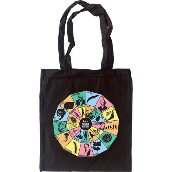 A-Z of Natural History (Colour) Tote Bag