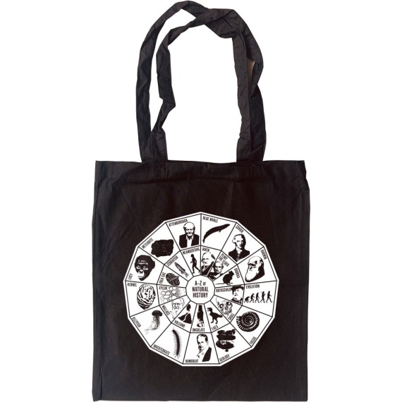 A-Z of Natural History Tote Bag