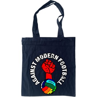 Against Modern Football (Rainbow) Tote Bag