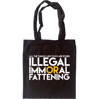All The Things I Like... Tote Bag