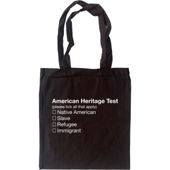 American Heritage Test Tote Bag
