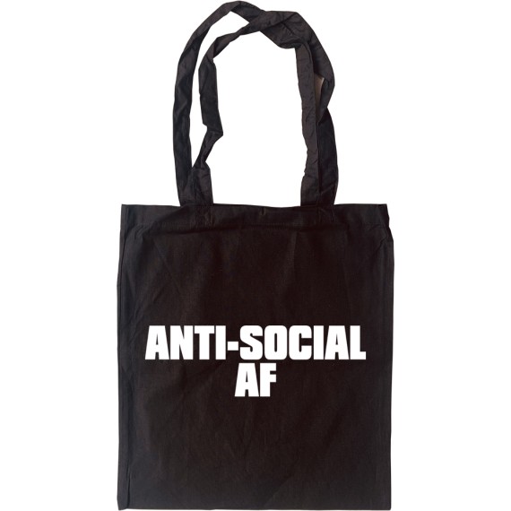 Anti-Social AF Tote Bag