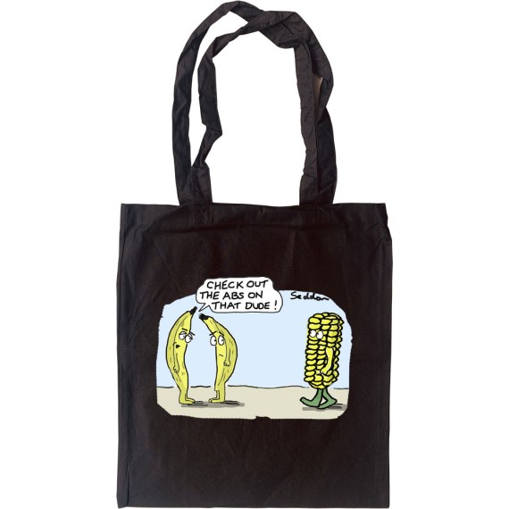 Banana Abs Tote Bag