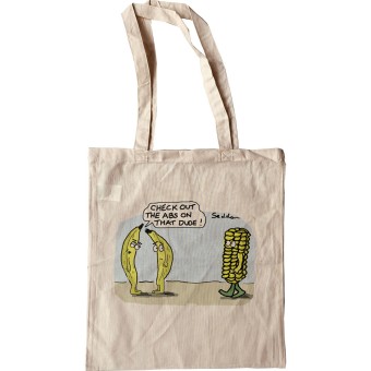 Banana Abs Tote Bag