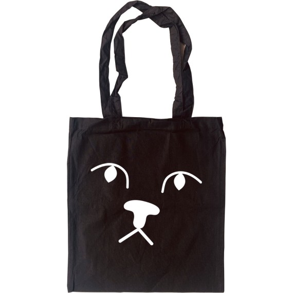 Big Cat Face Tote Bag