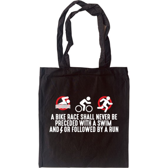 A Bike Race Tote Bag