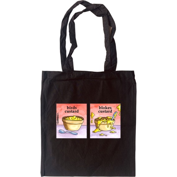 Birds Custard/Blokes Custard Tote Bag