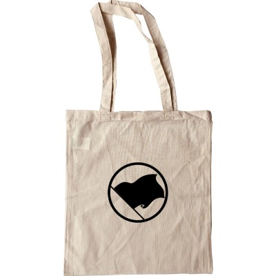 Black Anarchist Flag Tote Bag