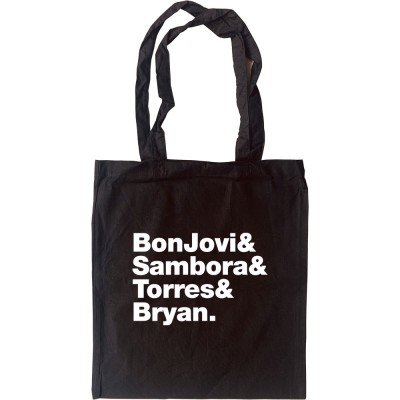 Bon Jovi Line-Up Tote Bag