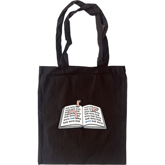 Book Worm Tote Bag