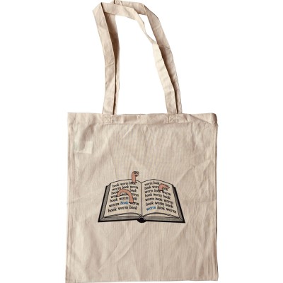 Book Worm Tote Bag