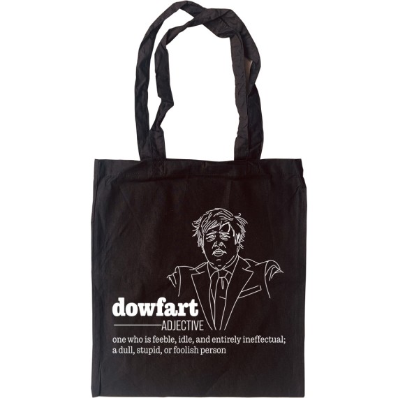 Boris Johnson "Dowfart" Tote Bag