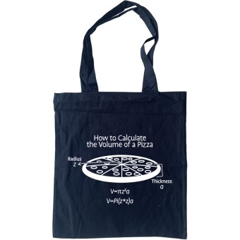How to Calculate the Volume of a Pizza Tote Bag