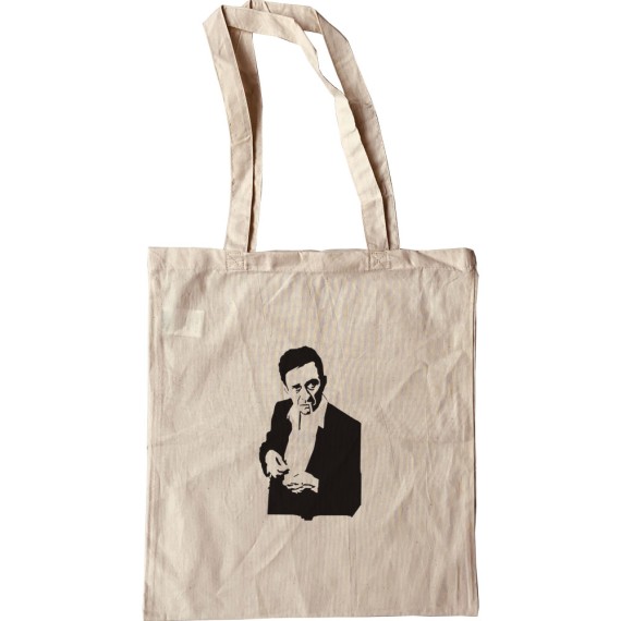 Johnny Cash Cigarette Design Tote Bag