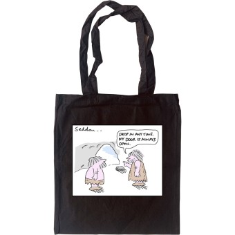 Caveman Door Tote Bag