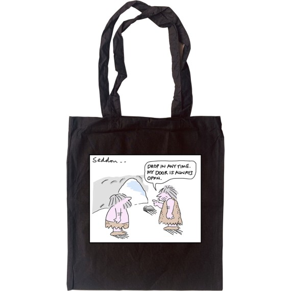 Caveman Door Tote Bag
