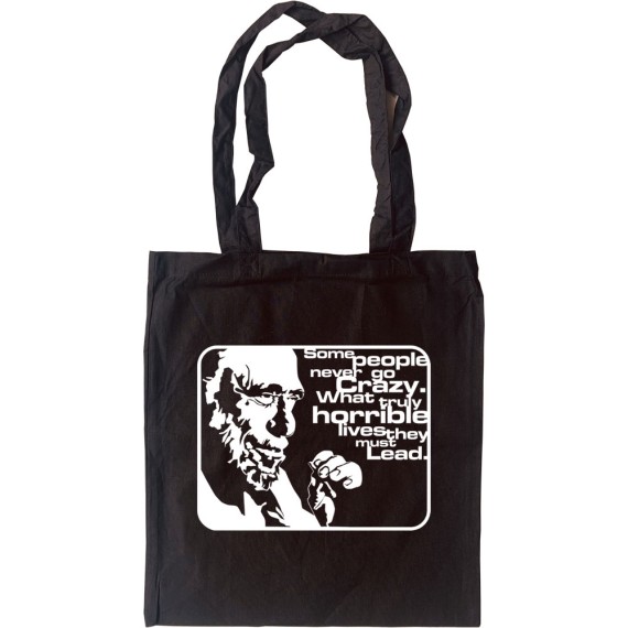 Charles Bukowski Tote Bag