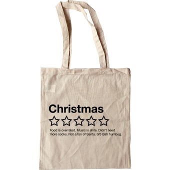 Christmas: 0 Stars Tote Bag