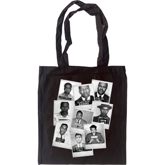 Civil Rights Heroes Mugshots Tote Bag