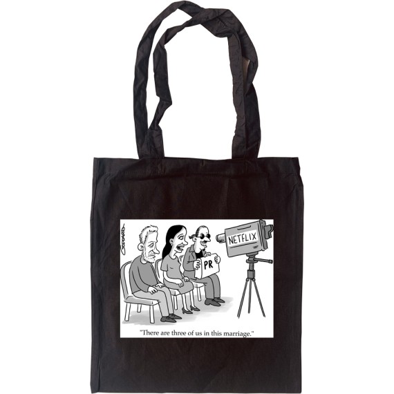 Three-Person Marriage Tote Bag