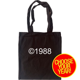 Personalised Copyright Tote Bag