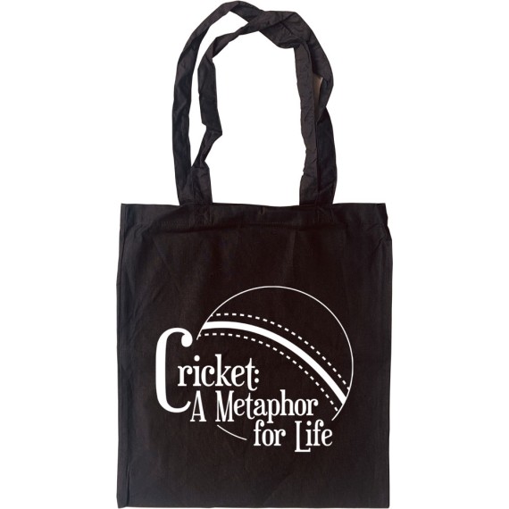 Cricket: A Metaphor For Life Tote Bag