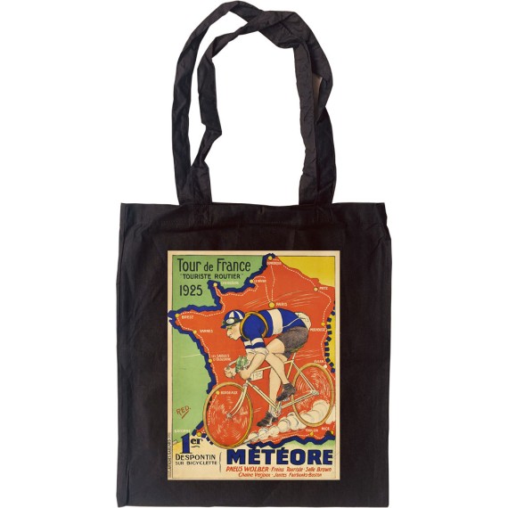 M�t�ore Cycles 1925 Tour de France Poster Tote Bag
