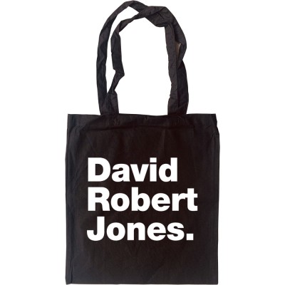 David Robert Jones Tote Bag