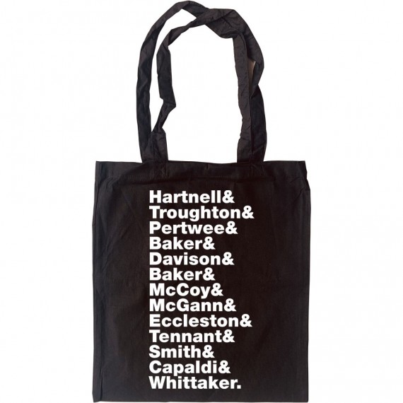 Doctor Who (Doctors) Line-Up Tote Bag