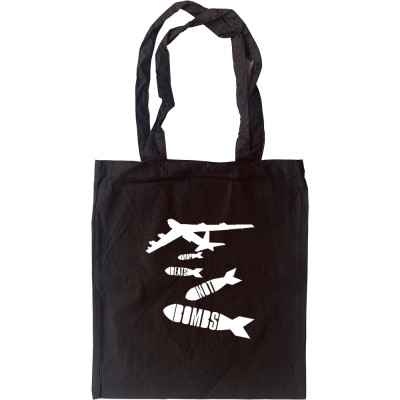 Drop Beats Not Bombs Tote Bag