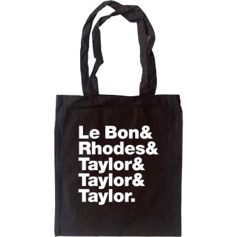 Duran Duran Line-Up Tote Bag