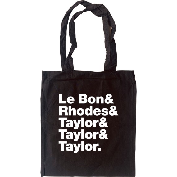 Duran Duran Line-Up Tote Bag