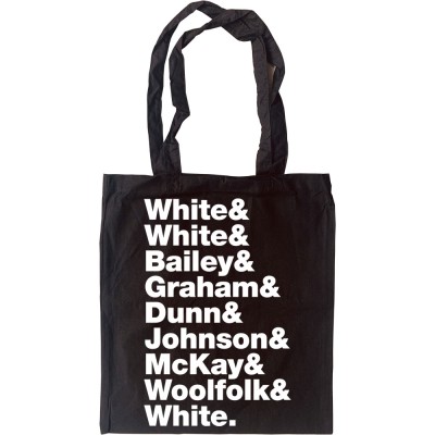 Earth, Wind and Fire Line-Up Tote Bag