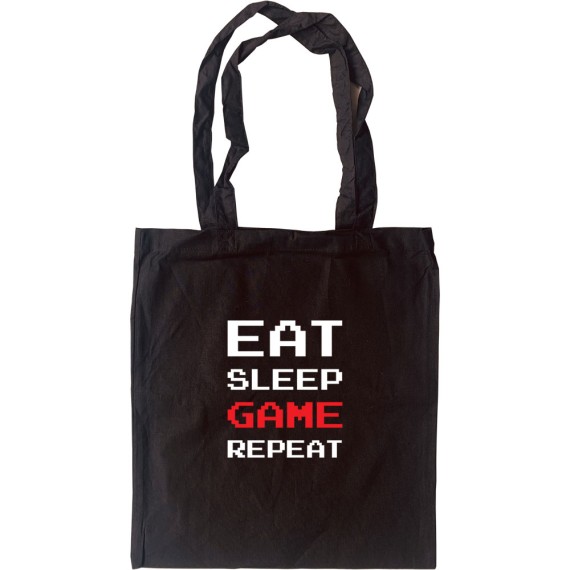 Eat, Sleep, Game, Repeat Tote Bag