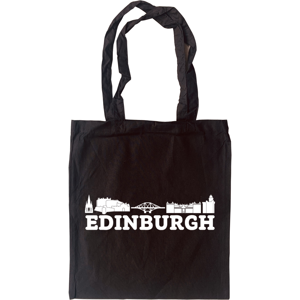 Edinburgh Landmarks Tote Bag RedMolotov