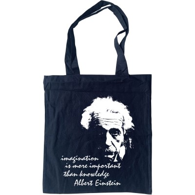 Albert Einstein "Imagination" Quote Tote Bag
