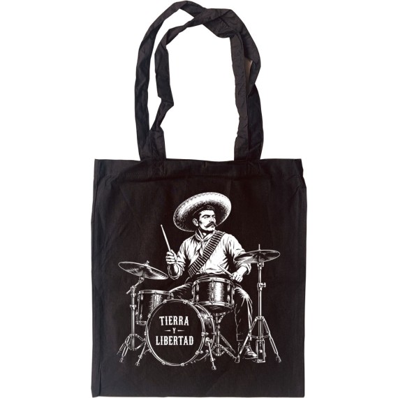 Emiliano Zapata Drummer Tote Bag