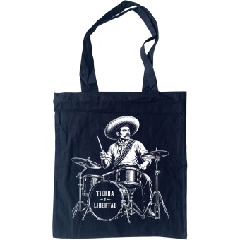 Emiliano Zapata Drummer Tote Bag