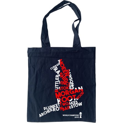 England: 2019 Cricket World Champions Tote Bag