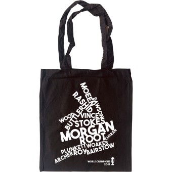 England and Wales: 2019 Cricket World Champions Tote Bag